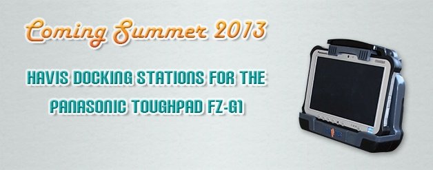 thumbnail interactive-video image 1 of Used Panasonic ToughPad FZ-G1 Docking Station (Model DS-PAN-702-2-P) - No Key Included 1 of 6